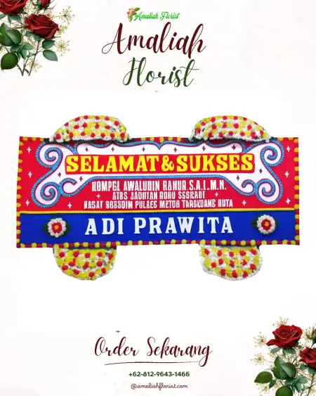 Papan Bunga Ucapan Selamat Mata